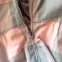 Load image into Gallery viewer, 1940s - Adorable Pink Plaid Puff Sleeves Dress - W27 (68cm)