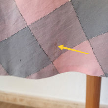 Load image into Gallery viewer, 1940s - Adorable Pink Plaid Puff Sleeves Dress - W27 (68cm)