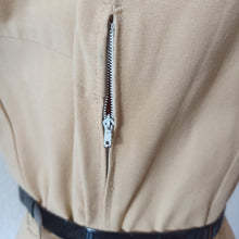 Charger l'image dans la galerie, 1950s - Gorgeous Sand See-Through Dress - W32 (82cm)