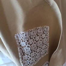 Charger l'image dans la galerie, 1950s - Gorgeous Sand See-Through Dress - W32 (82cm)