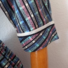 Load image into Gallery viewer, 1950s - Fabulous Brick Wall Print Cotton Dress - W27 (68cm)