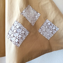 Charger l'image dans la galerie, 1950s - Gorgeous Sand See-Through Dress - W32 (82cm)