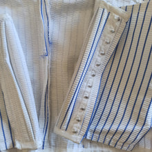 Charger l'image dans la galerie, 1950s - SPORTFIT, France - Unworn Striped Cotton Bustier - W28 (72cm)