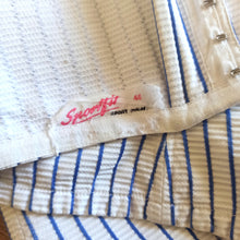 Charger l'image dans la galerie, 1950s - SPORTFIT, France - Unworn Striped Cotton Bustier - W28 (72cm)