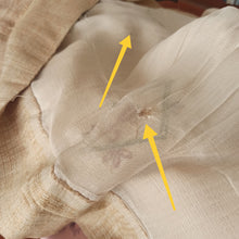 Charger l'image dans la galerie, 1950s - Adorable Brown Embroidery Raffia Dress - W26 (66cm)