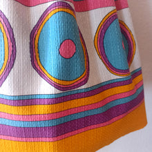 Charger l'image dans la galerie, 1950s - Henri Gabriel Chofflet, France - Fabulous Colorful Dress - W27 (68cm)