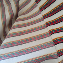 Charger l'image dans la galerie, 1950s - Gorgeous Color Stripes Autumn Dress - W32 (82cm)