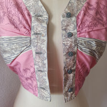 Charger l'image dans la galerie, 1950s 1960s - Horrockses, UK - Stunning Pink Bolero Dress - W25 (64cm)