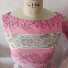 Charger l'image dans la galerie, 1950s 1960s - Horrockses, UK - Stunning Pink Bolero Dress - W25 (64cm)