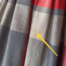 Charger l'image dans la galerie, 1950s - Gorgeous Tartan Cotton Dress - W27 (68cm)