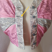 Charger l'image dans la galerie, 1950s 1960s - Horrockses, UK - Stunning Pink Bolero Dress - W25 (64cm)