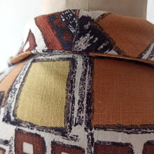 Charger l'image dans la galerie, 1950s - Gorgeous Abstract Rayon Top Blouse - Sz. L/XL