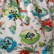 Cargar imagen en el visor de la galería, 1940s - Fabulous Cold Rayon Dress - W27.5 (70cm)