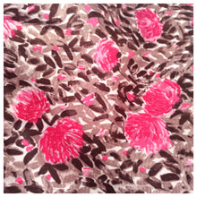 Charger l'image dans la galerie, 1950s - Stunning Autumn Floral Cotton Dress - W28 (72cm)