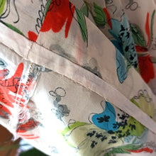 Cargar imagen en el visor de la galería, 1940s - Fabulous Cold Rayon Dress - W27.5 (70cm)