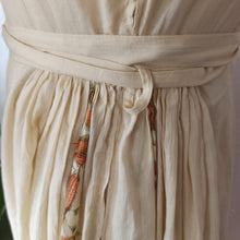 Laden Sie das Bild in den Galerie-Viewer, 1960s 1970s - Migraz Confezioni, Italy - Deadstock Corn Dress - W27/28 (68/70cm)