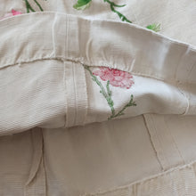 Charger l'image dans la galerie, 1950s - Fabulous Petite Roses Embroidery Dress - W24 (62cm)