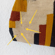 Cargar imagen en el visor de la galería, 1940s - Precious Colors Woven Wool Handbag