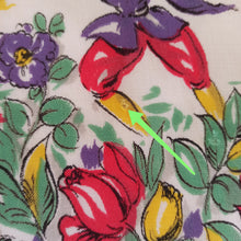 Load image into Gallery viewer, 1940s - Birds & Dancers Novelty Print Rayon Skirt - W26 to 35 (66 to 90cm)