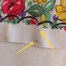 Load image into Gallery viewer, 1940s - Birds & Dancers Novelty Print Rayon Skirt - W26 to 35 (66 to 90cm)