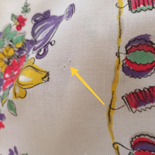 Load image into Gallery viewer, 1940s - Birds & Dancers Novelty Print Rayon Skirt - W26 to 35 (66 to 90cm)
