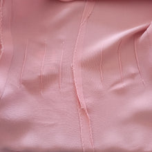 Cargar imagen en el visor de la galería, 1940s - PARIS - WWII Clover Emblem Buttons Pink Crepe Jacket - W27 (68cm)