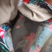 Charger l'image dans la galerie, 1950s - Stunning Black Autumn Leaves Couture Dress - W24 (60cm)