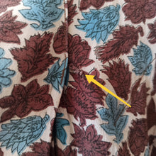 Cargar imagen en el visor de la galería, 1940s - Exquisite Peplum Ceramic Buttons Rayon Dress - W28.5 (72cm)