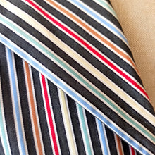 Charger l'image dans la galerie, 1950s - Adorable Rainbow Stripes Cotton Dress - W31 (78cm)