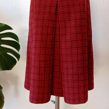 Charger l'image dans la galerie, 1960s - Gorgeous Houndstooth Wool Dress - W31 (78cm)