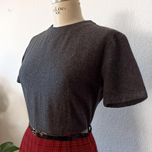 Charger l'image dans la galerie, 1960s - Gorgeous Houndstooth Wool Dress - W31 (78cm)