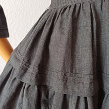 Cargar imagen en el visor de la galería, 1940s 1950s - Outstanding Beauty Grey Dress - W28.5 (72cm)