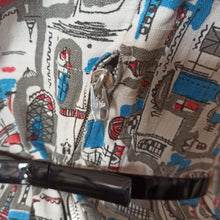 Load image into Gallery viewer, 1950s - Beautiful Novelty Print Cotton Dress - W31 (78cm)