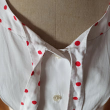 Cargar imagen en el visor de la galería, 1940s 1950s - Henri Ravoux, France - Adorable Day Dress - W27.5 (70cm)