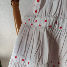 Cargar imagen en el visor de la galería, 1940s 1950s - Henri Ravoux, France - Adorable Day Dress - W27.5 (70cm)