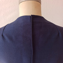 Charger l'image dans la galerie, 1950s - Spectacular Bombshell Buckle Back Wool Dress - W31.5 (80cm)