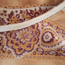 Charger l'image dans la galerie, 1950s 1960s - Gorgeous Autumnal Floral Print Cotton Dress - W25 (64cm)