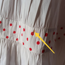 Cargar imagen en el visor de la galería, 1940s 1950s - Henri Ravoux, France - Adorable Day Dress - W27.5 (70cm)