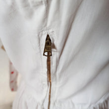 Cargar imagen en el visor de la galería, 1940s 1950s - Henri Ravoux, France - Adorable Day Dress - W27.5 (70cm)
