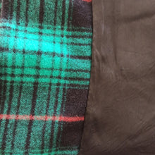 Cargar imagen en el visor de la galería, 1940s - Radical Puff Shoulders Tartan Wool Coat