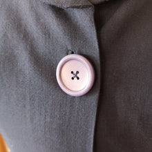 Charger l'image dans la galerie, 1950s - Lovely Navy Blue Belted Dress - W26 (66cm)