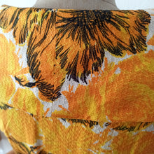 Charger l'image dans la galerie, 1950s - ASTOR, France - Spectacular Roses Floral Print Dress - W28.5 (72cm)