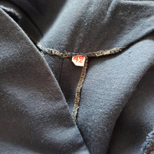 Cargar imagen en el visor de la galería, 1940s - Gorgeous Blue Gabardine Wool Dress - W28 (70cm)