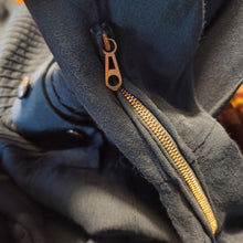 Cargar imagen en el visor de la galería, 1940s - Gorgeous Blue Gabardine Wool Dress - W28 (70cm)