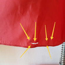Charger l'image dans la galerie, 1940s 1950s - Richard Grossmark, London - Stunning Rouge Soft Taffeta Dress - W25 (64cm)