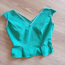 Charger l'image dans la galerie, 1940s 1950s - Gorgeous 2pc Green Pockets Set - W26 (66cm)