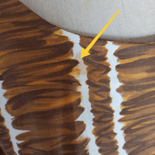 Charger l'image dans la galerie, 1950s - Stunning Massive Buttons Cotton Dress - W30 (76cm)