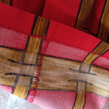 Charger l'image dans la galerie, 1950s - ASTOR - Stunning French Novelty Print Bolero Dress - W26 (66cm)