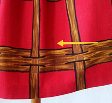 Charger l'image dans la galerie, 1950s - ASTOR - Stunning French Novelty Print Bolero Dress - W26 (66cm)