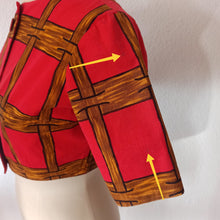 Charger l'image dans la galerie, 1950s - ASTOR - Stunning French Novelty Print Bolero Dress - W26 (66cm)